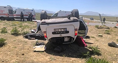 Doğubayazıt-Çaldıran Yolu'nda Feci Kaza: 4 Kişi Hayatını Kaybetti, 3 Kişi Ağır Yaralı!