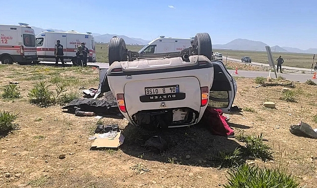 Doğubayazıt-Çaldıran Yolu'nda Feci Kaza: 4 Kişi Hayatını Kaybetti, 3 Kişi Ağır Yaralı!