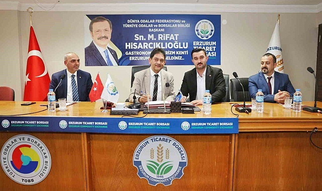 Erzurum ve Ağrı Ticaret Borsalarından Güçlü İş Birliği Hamlesi