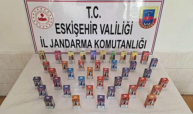 Eskişehir&#039;de Kaçak Elektronik Sigara Operasyonu: 41 Adet Ele Geçirildi