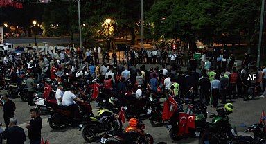 Gaziantep'te Motosikletliler Gazze İçin Konvoy Düzenledi: "Özgürlüğe Sürüyoruz" Sloganları Yükseldi