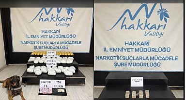 Hakkari'de 51 kilo uyuşturucu ele geçirildi: 6 kişi tutuklandı