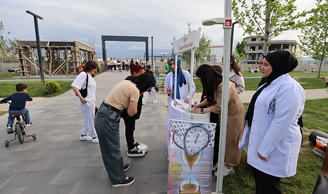 &quot;İdeal Kilonu Öğren, Sağlıklı Yaşa&quot; Kampanyası Iğdır&#039;da İlgi Görüyor