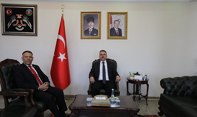 Iğdır Üniversitesi Rektörü Ekrem Gürel'den Vali Ercan Turan'a Ziyaret 