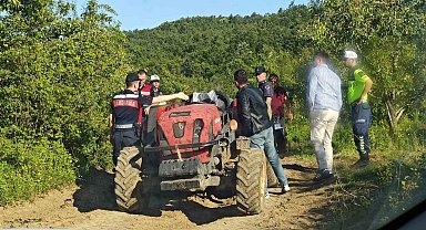 İnegöl'de Feci Kaza: Traktörün Altında Kalan 7 Yaşındaki Nur Ağır Yaralandı
