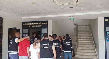 Kahramanmaraş'ta uyuşturucuya 14 tutuklama