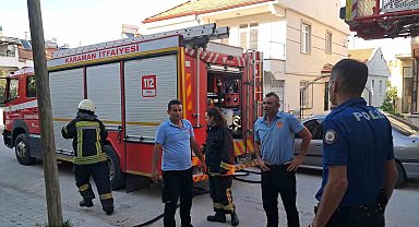 Karaman'da Öfkeli Koca Eşinin Kaldığı Evi Ateşe Verdi