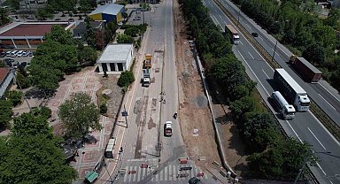 Kocaeli Stadı'na Kesintisiz Ulaşım İçin Tramvay Hattı Yapımı Hızla İlerliyor