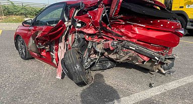 Kuzey Marmara Otoyolu'nda Zincirleme Kaza: 5 Yaralı, Hava Yastıkları Açılmayan Otomobil Dikkat Çekti