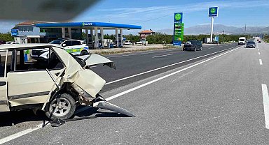 Malatya'da iki otomobil çarpıştı: 4 yaralı