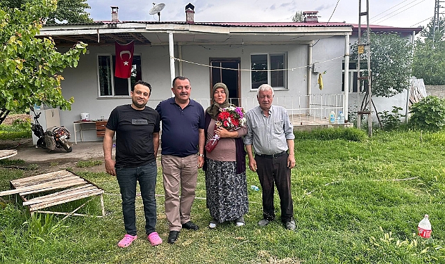 Melekli Belediye Başkanı Mücahit Tanık&#039;tan Şehit Annelerine Duygu Dolu Anneler Günü Ziyareti