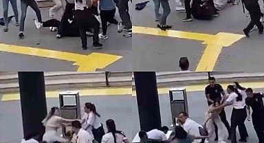 Mersin Forum AVM Önünde Kadınlar Arasında Tekme Tokat Kavga: O Anlar Kameraya Yansıdı