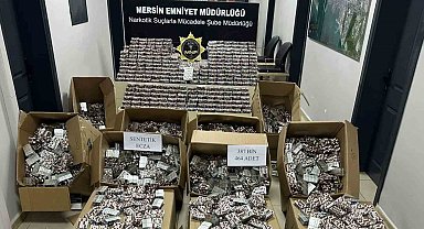 Mersin Polisi Dron Destekli Operasyonla Büyük Uyuşturucu Sevkiyatını Engelledi: 387 BİN HAP ELE GEÇİRİLDİ!