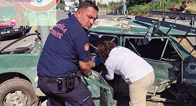 Muğla Ortaca'da Trafik Kazası: Araçta Sıkışan Vatandaş Kurtarıldı
