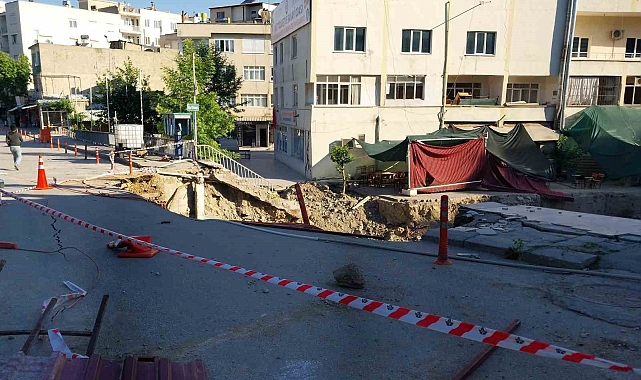 Mut&#039;ta Temel Çalışması Faciası: Köprü ve Yol Çöktü, Esnaf Mağdur