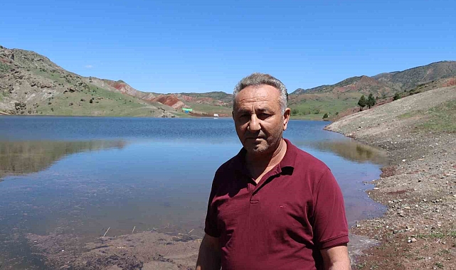 Oltu&#039;da Yapımı Yeni Tamamlanan Sulama Göleti Taştı