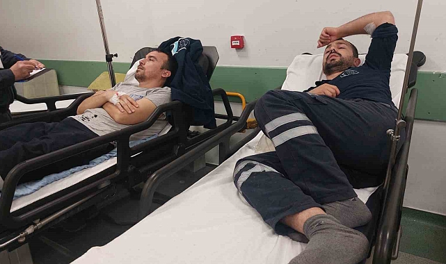 Samsun&#039;da Toplu Zehirlenme: 10 Fabrikada Çalışan 133 İşçi Hastaneye Kaldırıldı