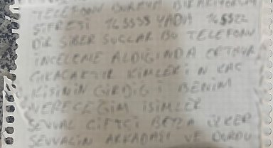 Sevgilisini öldürüp intihar eden şahsın mektubu ortaya çıktı