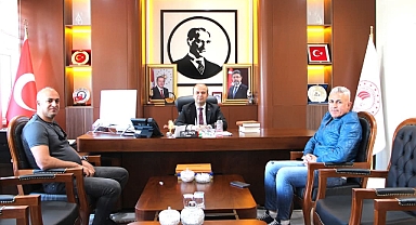 Turkuaz Medya ve Iğdır Haber'den İl Müdürü Tingiş'e ziyaret 