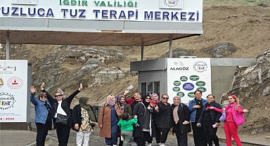 Tuzluca Tuz Mağarasında 