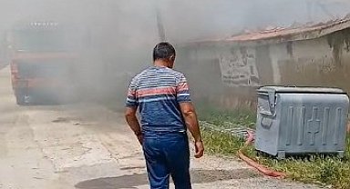 Yozgat'ta Ahır Yangını Paniğe Neden Oldu