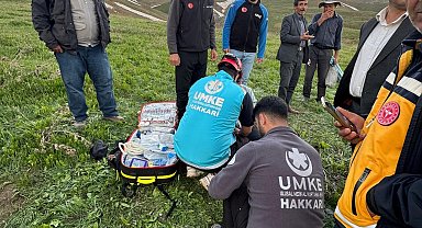 Yüksekova'da Ot Toplarken Bayılan Genç İçin Seferberlik: At Sırtında Kurtarıldı