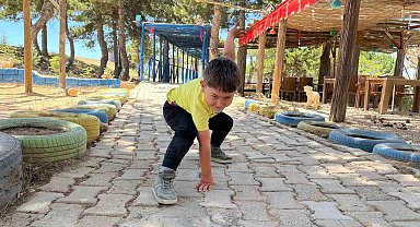 5 yaşındaki Candaş Efe, topuk kanından erken teshisle sağlıklı büyüyor