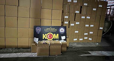 Adana'da 13 Milyon TL Değerinde Kaçak Makaron Ele Geçirildi