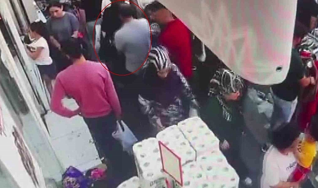 Adana&#039;da Yankesicilik Anı Kamerada: 14 Bin 700 TL Çalan Şüpheli Tutuklandı