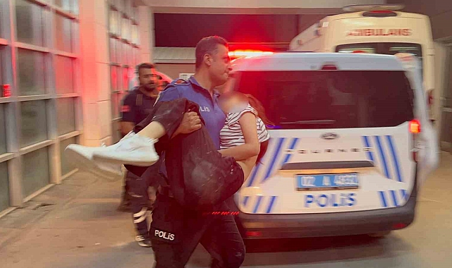 Adıyaman&#039;da Başını Taşa Vurarak Bayılan Kız Çocuğunu Polis Kurtardı