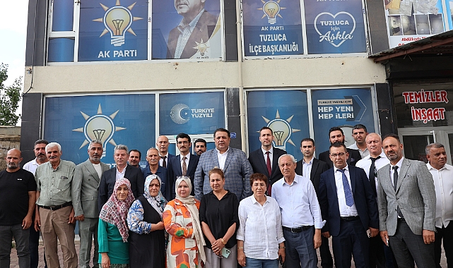 AK Parti Koordinatörleri Iğdır'daki İlçe Teşkilatlarıyla Bir Araya Geldi