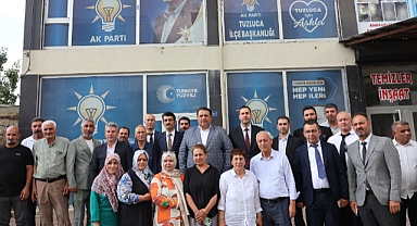 AK Parti Koordinatörleri Iğdır'daki İlçe Teşkilatlarıyla Bir Araya Geldi