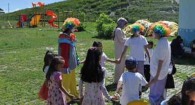 Akyaka'da okul öncesi çocuk şenlikleri