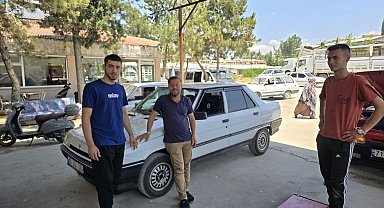 Amasya'da Torpidoya Sıkışan Yavru Kedi Kurtarıldı