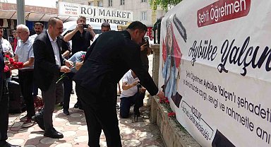 Batman Kozluk'ta Şehit Öğretmen Aybüke Yalçın ve Uzman Çavuşlar Törenle Anıldı