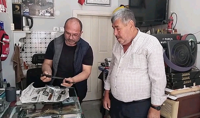 Bayburt'ta Kurban Bayramı Öncesi Bıçakçılar Yoğun Mesaide
