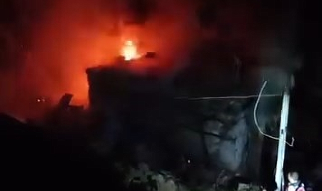 Bingöl&#039;de Orman Yangını Eve Sıçradı: Kontrol Altına Alındı