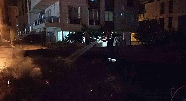 Boş arazide çıkan yangın büyümeden söndürüldü