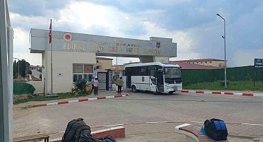 Edirne'deki cezaevlerinde tahliyeler başladı