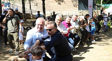Edremit'te Babalar Gününe Özel "Baba-Çocuk Doğa Kampı" Yoğun İlgi Gördü