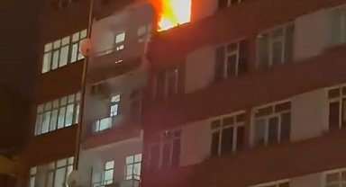 Elazığ'da Apartmanın 6. Katında Yangın Paniğe Neden Oldu