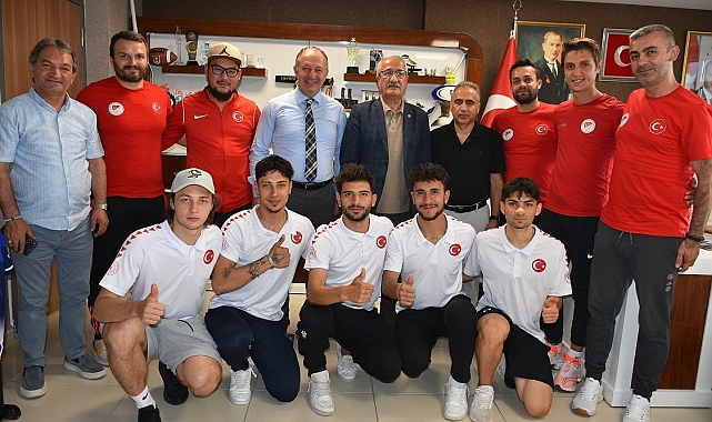 Erzurum GSİM Short Track olimpik milli takımını ağırladı