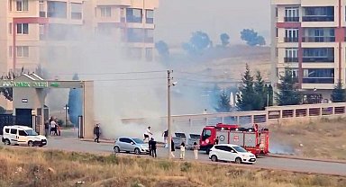Eskişehir'de Çöp Konteynerindeki Yangın Korkuttu