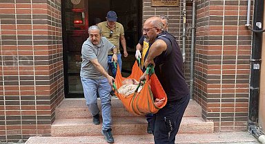 Eskişehir'de Evinde Baygınlık Geçiren Yaşlı Kadın Kurtarıldı