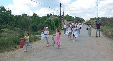 Geçkinli Köyü'nde Asırlık Bayram Şekeri Geleneği Yaşatıldı