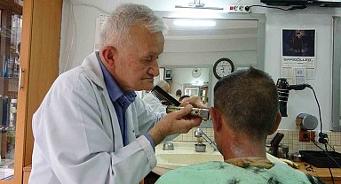 Giresun'da Yarım Asırlık Berber Adem Kara: "Artık Çırak Bulamıyoruz"