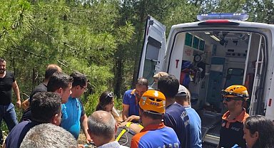 Hatay'da Uçurumdan Düşen Şahıs Kurtarıldı