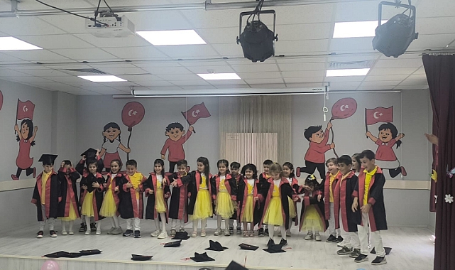 Iğdır 15 Temmuz Anaokulu'nda Mezuniyet Coşkusu
