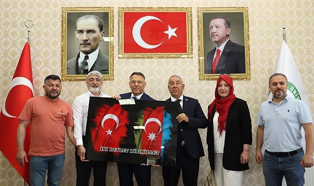 Iğdır Azerbaycan Evi Derneği’nden Rektör Gürel’e Ziyaret