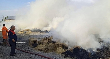 Iğdır'da Ot Yangınına Anında Müdahale